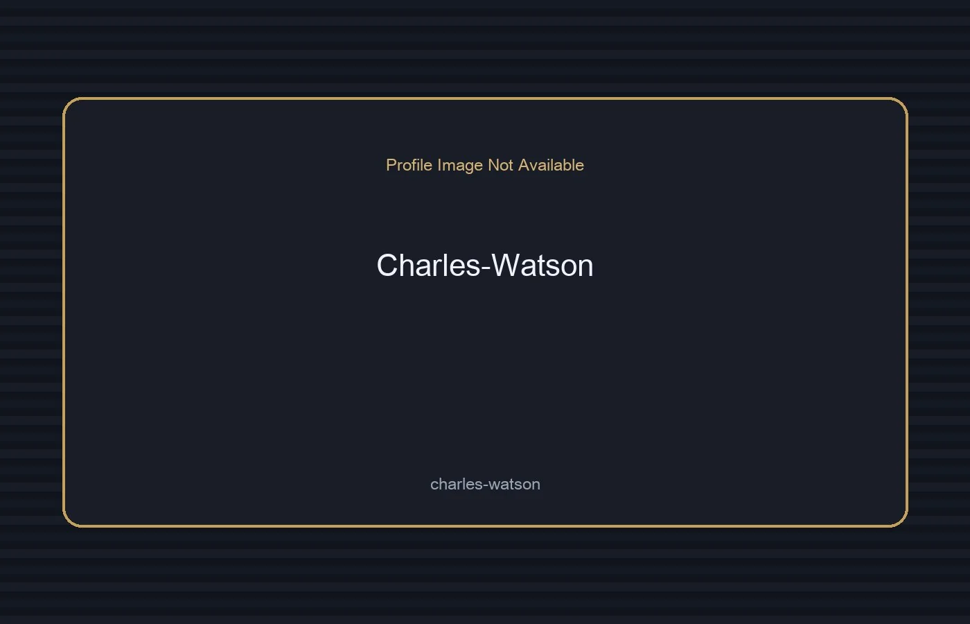 Charles Watson