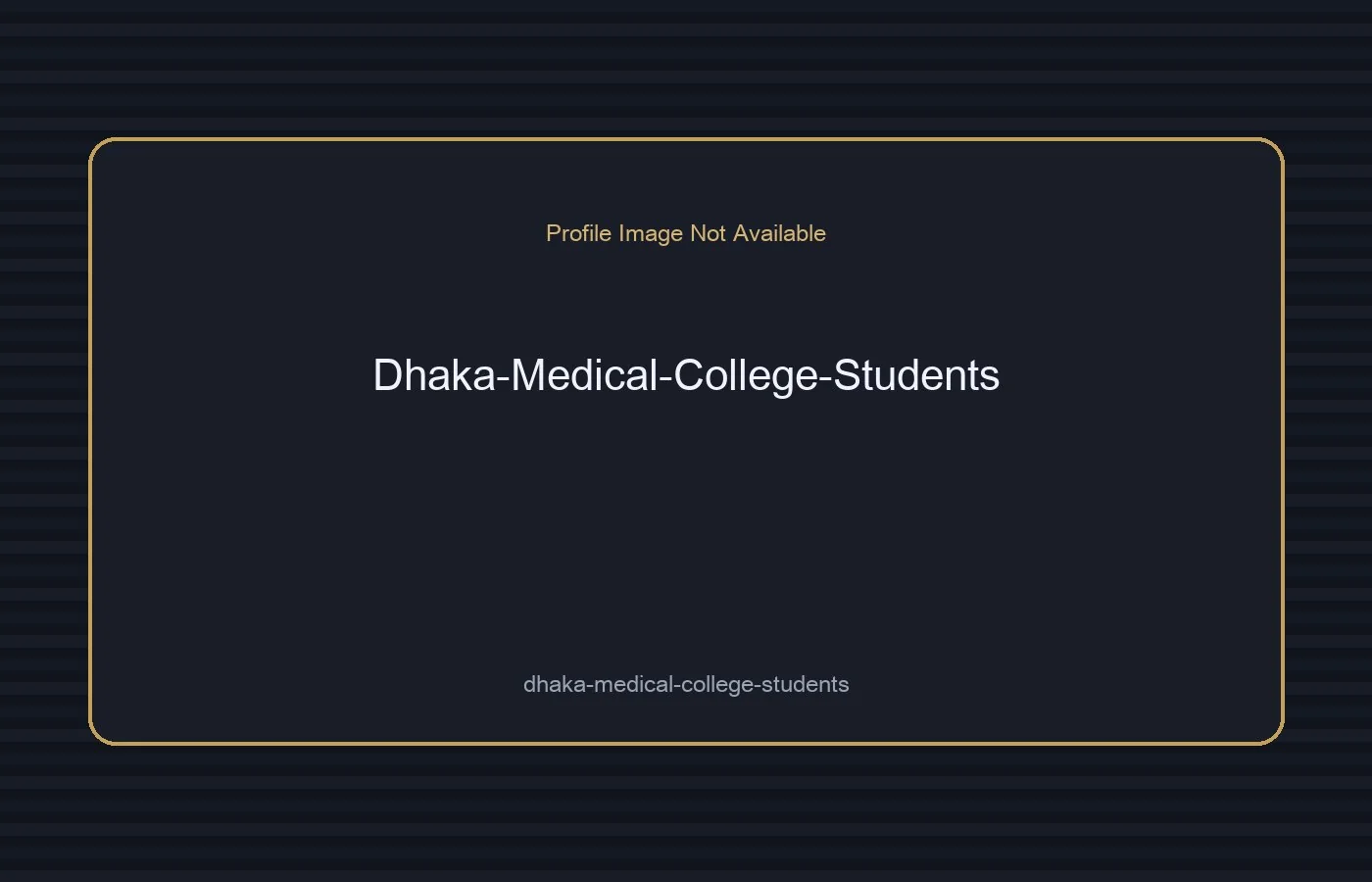 Dhaka Medical College Students