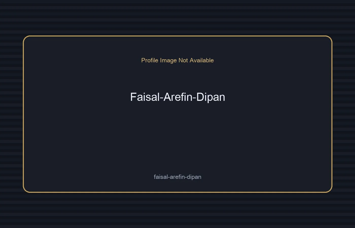 Faisal Arefin Dipan