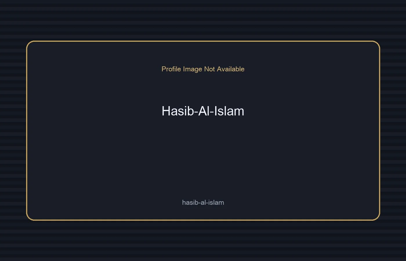 Hasib Al Islam