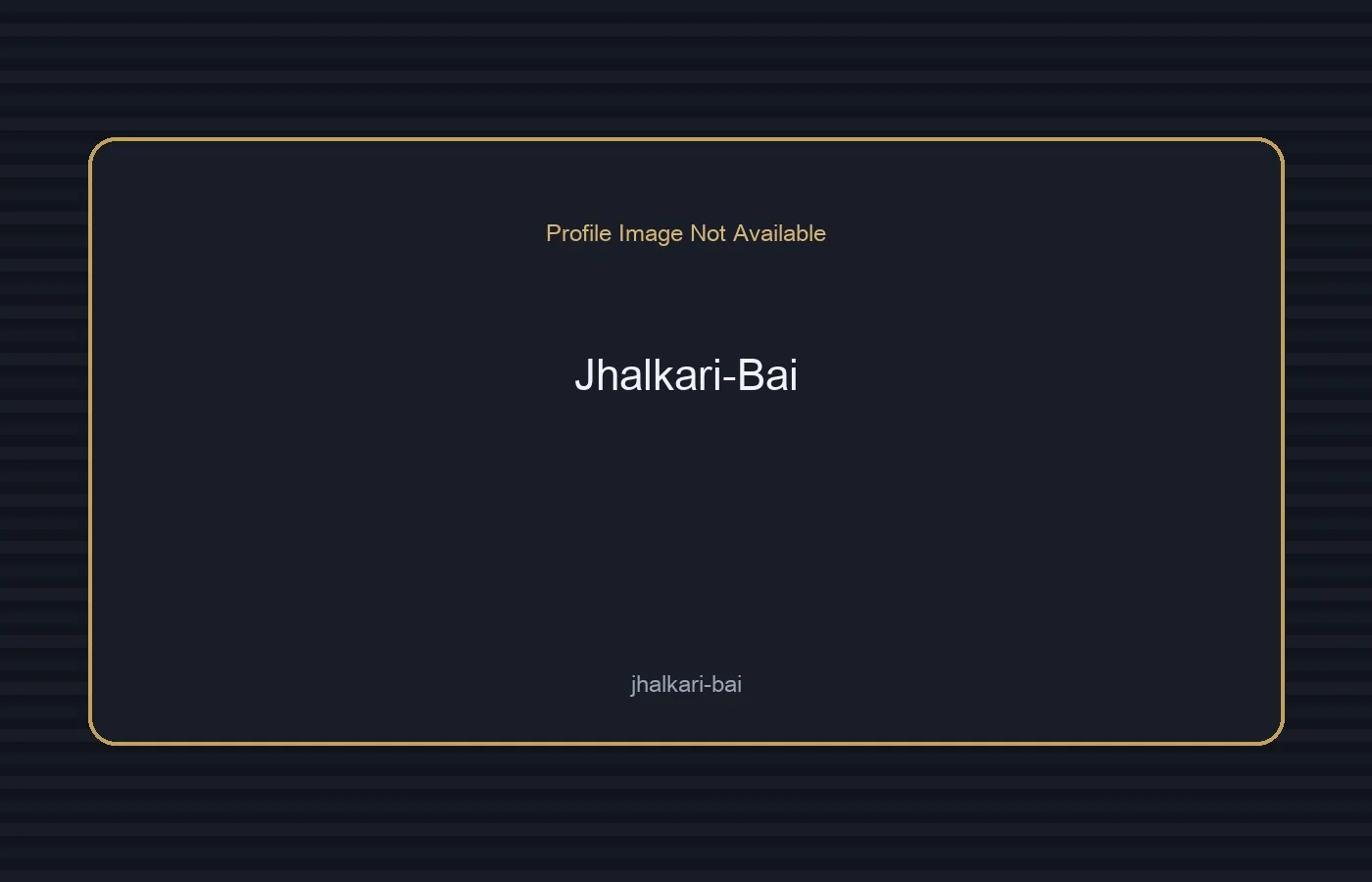 Jhalkari Bai