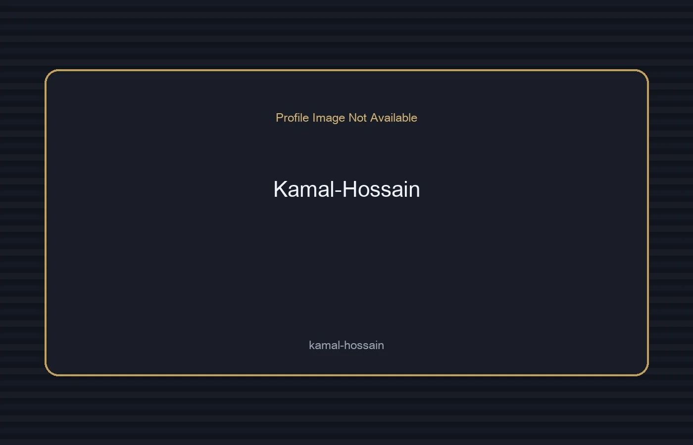 Kamal Hossain