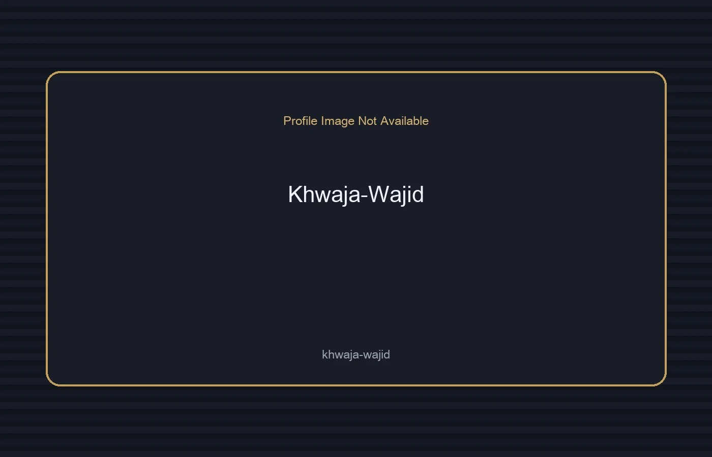Khwaja Wajid