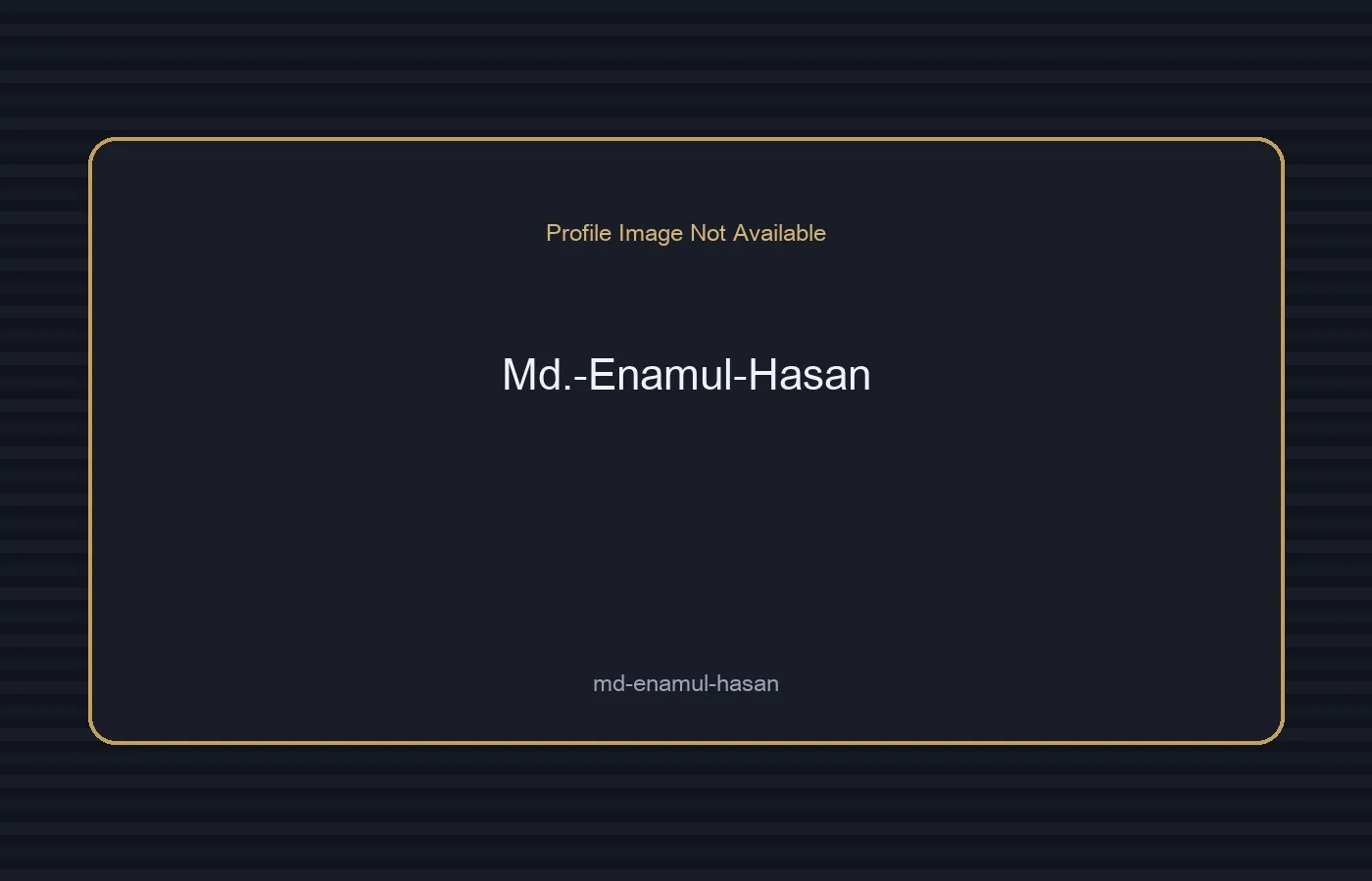 Md. Enamul Hasan