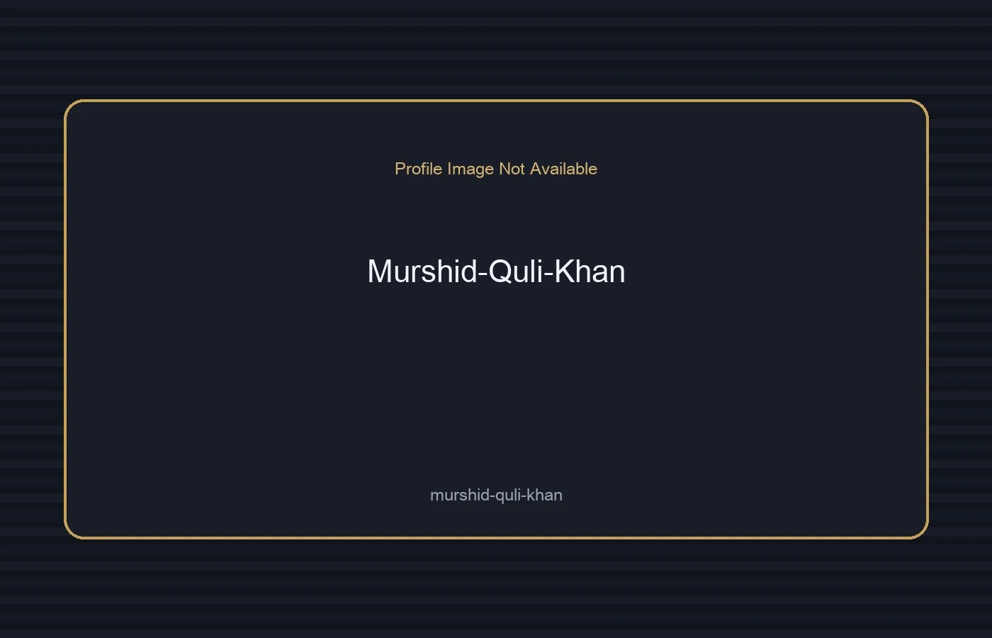 Murshid Quli Khan