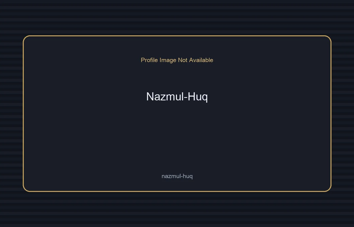 Nazmul Huq
