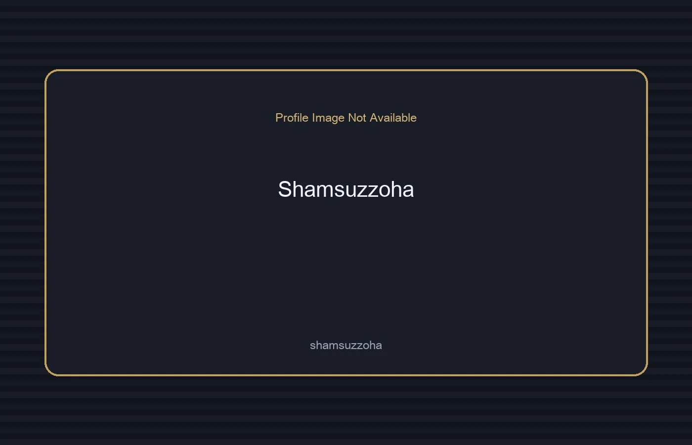 Shamsuzzoha