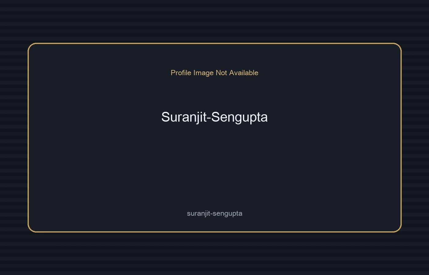 Suranjit Sengupta