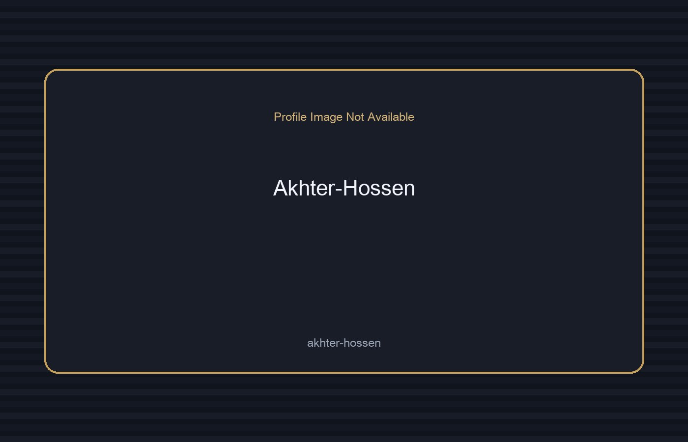 Akhter Hossen