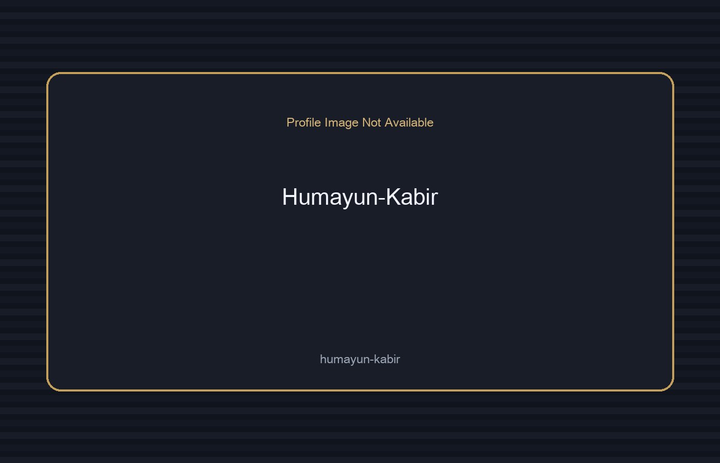 Humayun Kabir