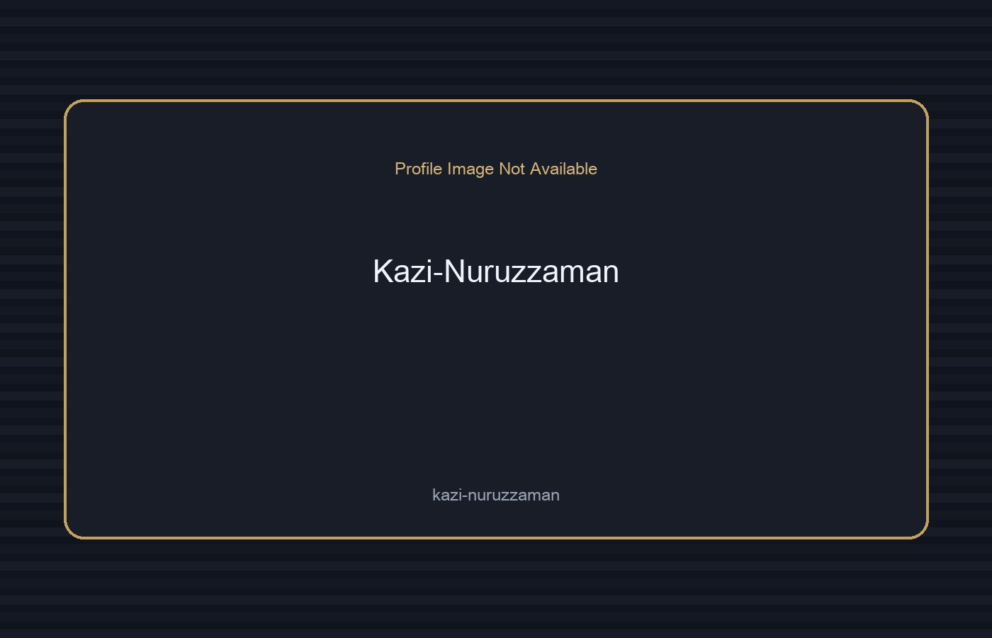 Kazi Nuruzzaman