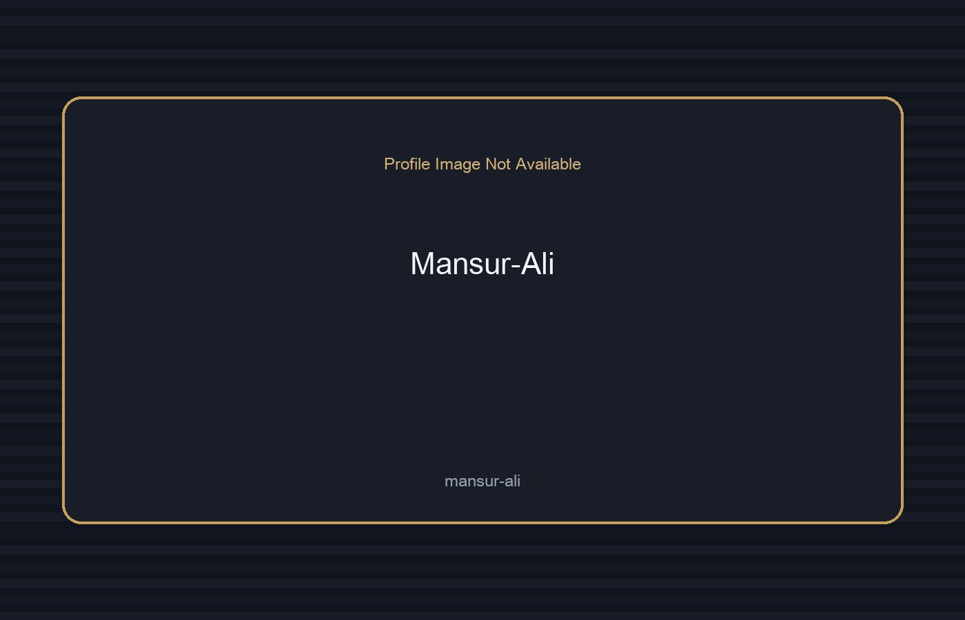 Muhammad Mansur Ali