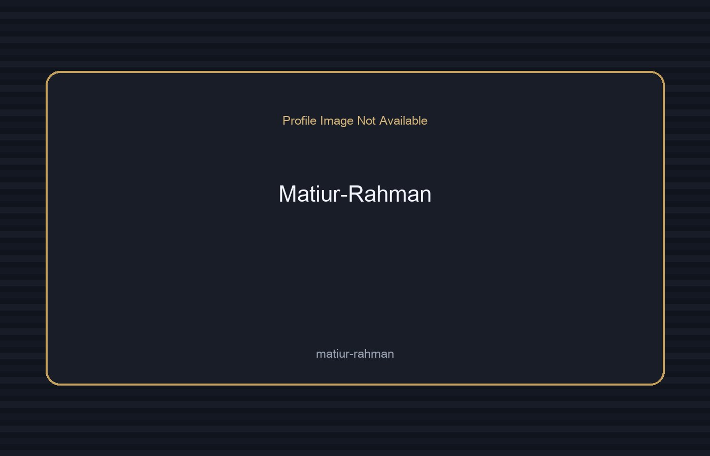 Matiur Rahman
