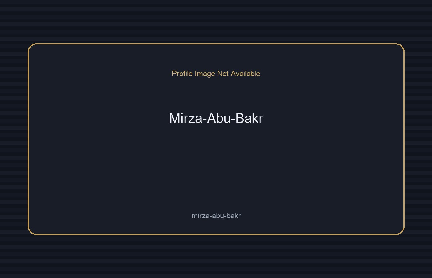 Mirza Abu Bakr