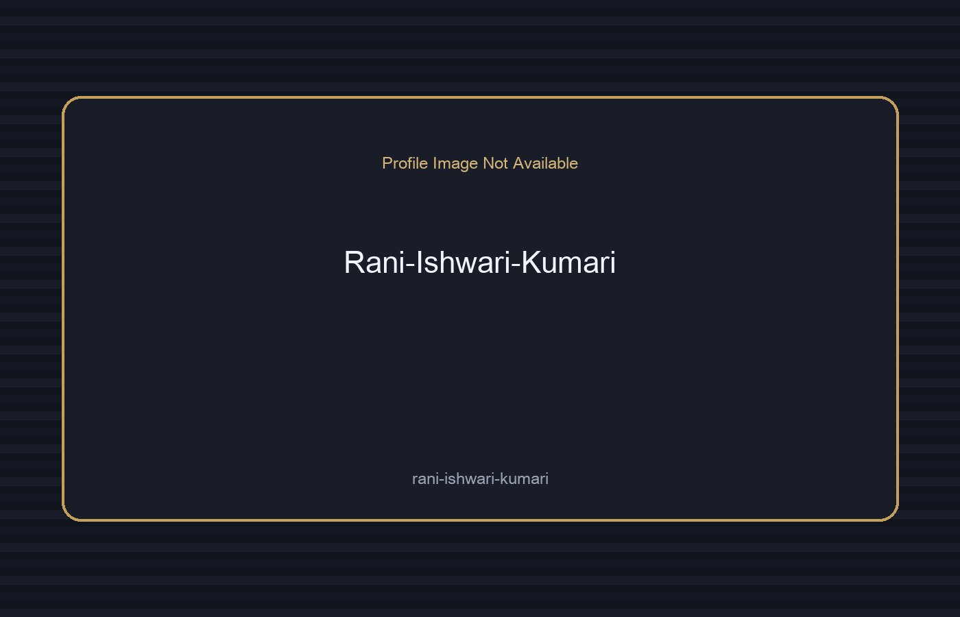 Rani Ishwari Kumari