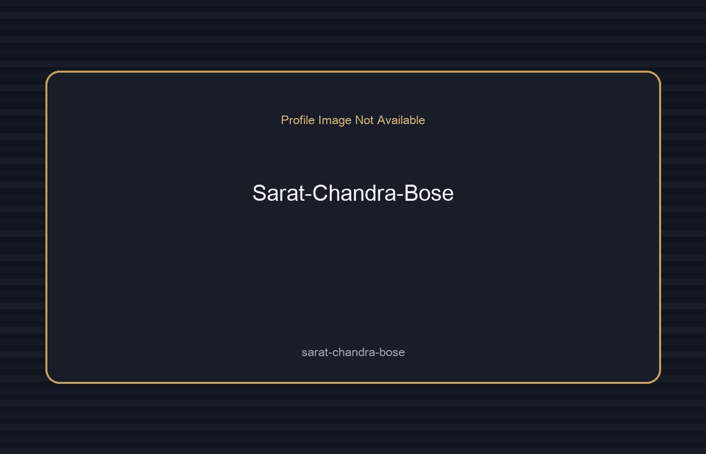 Sarat Chandra Bose