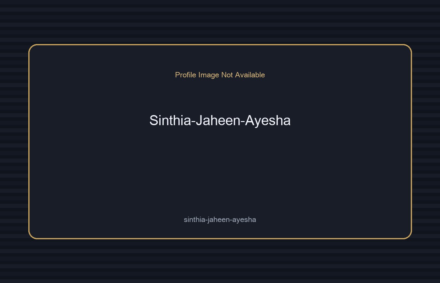 সিনথিয়া জাহীন আয়েশা