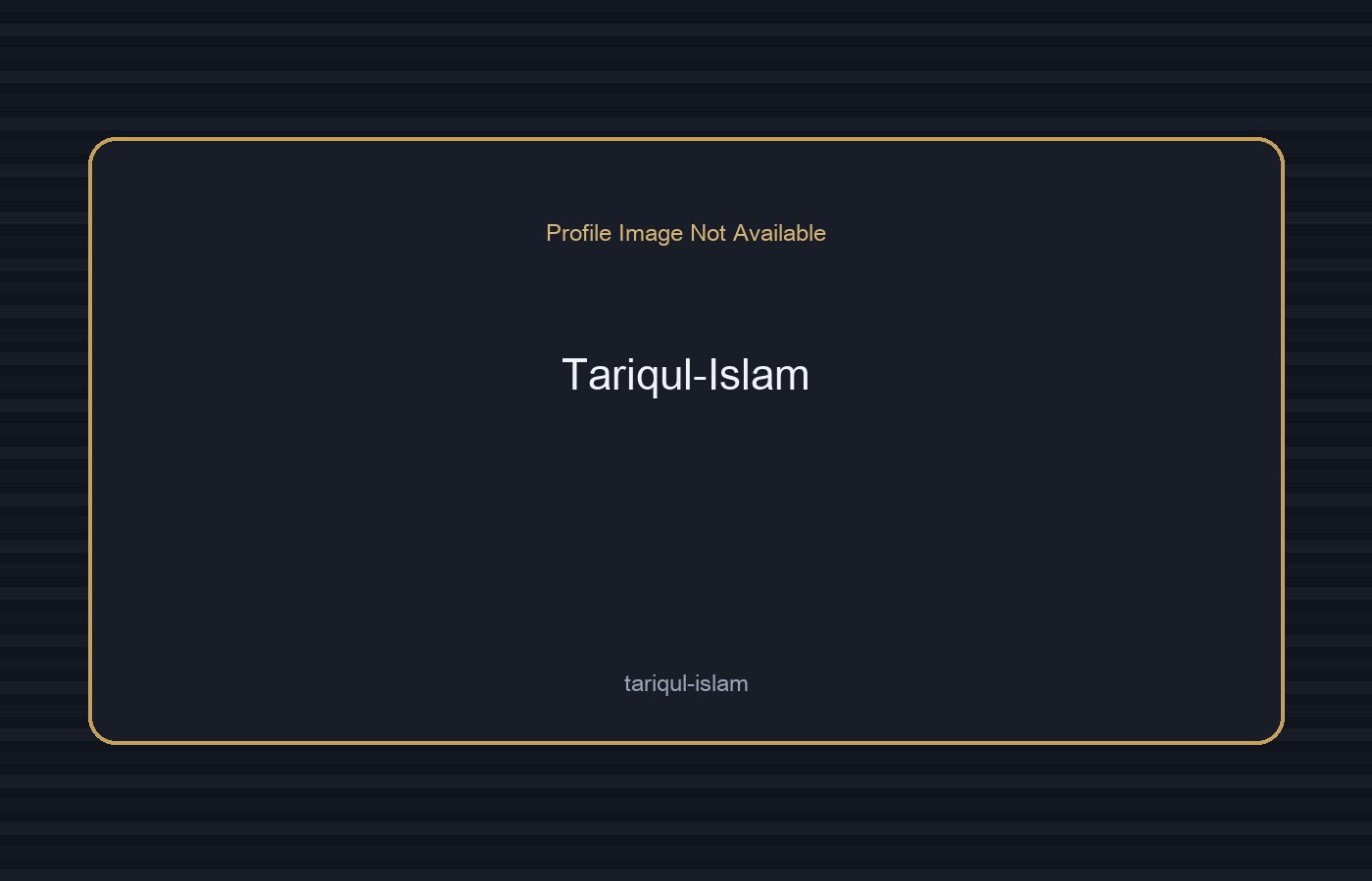 Tariqul Islam