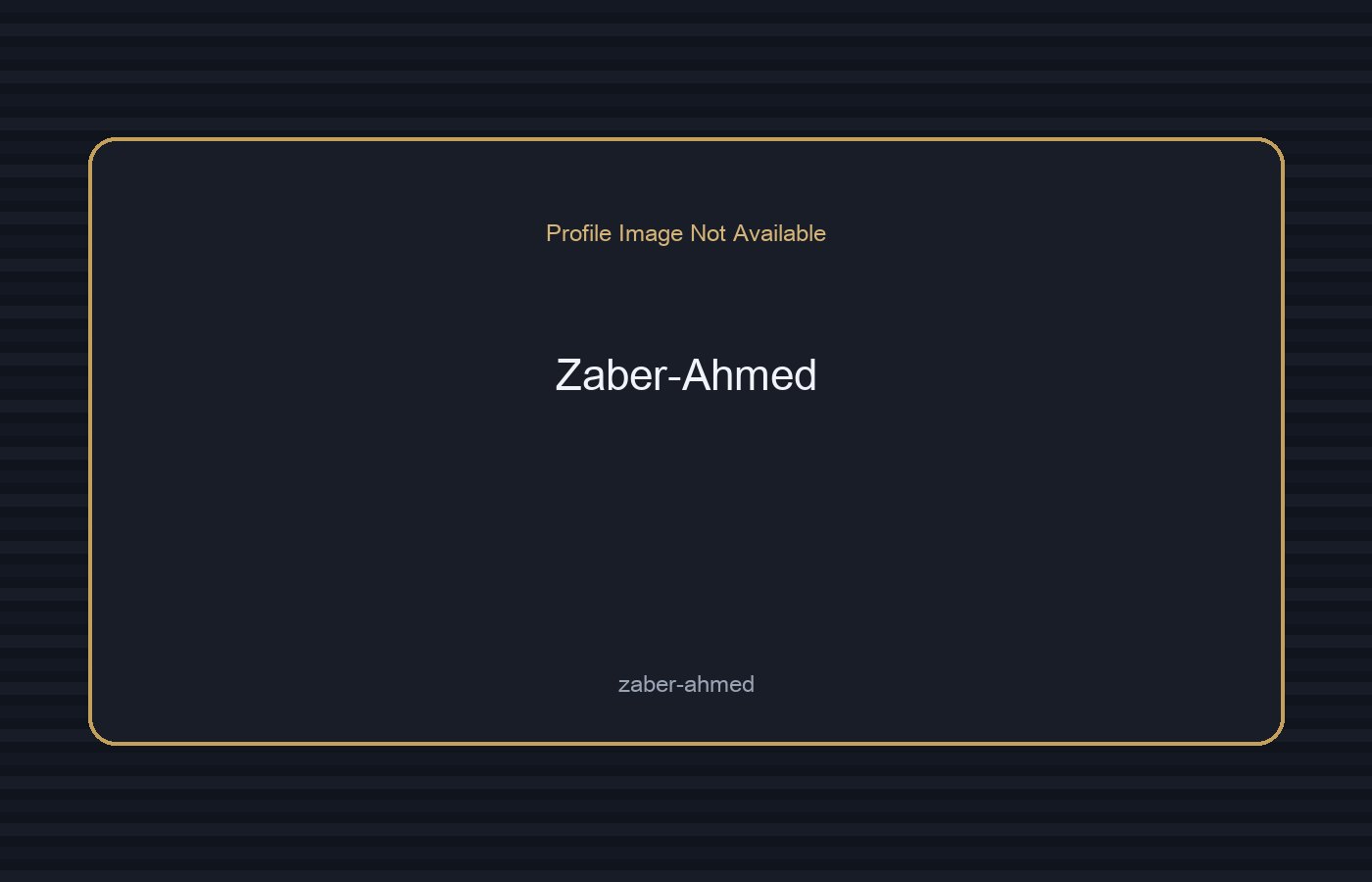 Zaber Ahmed