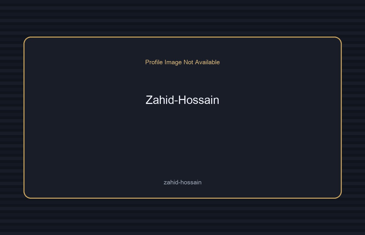 Zahid Hossain